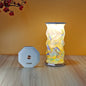 Folding Rotating Lantern Night Light – Chinese Art Scroll Lamp, Rechargeable LED Book Light, Cultural Gift for Home Decor (Song Dynasty Paintings)