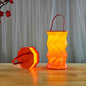 Octagonal Foldable Projection Lantern – Portable Chinese Gift, Battery Operated, Soft Warm Light, Reusable for Cultural Souvenir