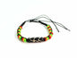 Chevron Pattern & Rasta Vibes Friendship Bracelet - DestinyAxis