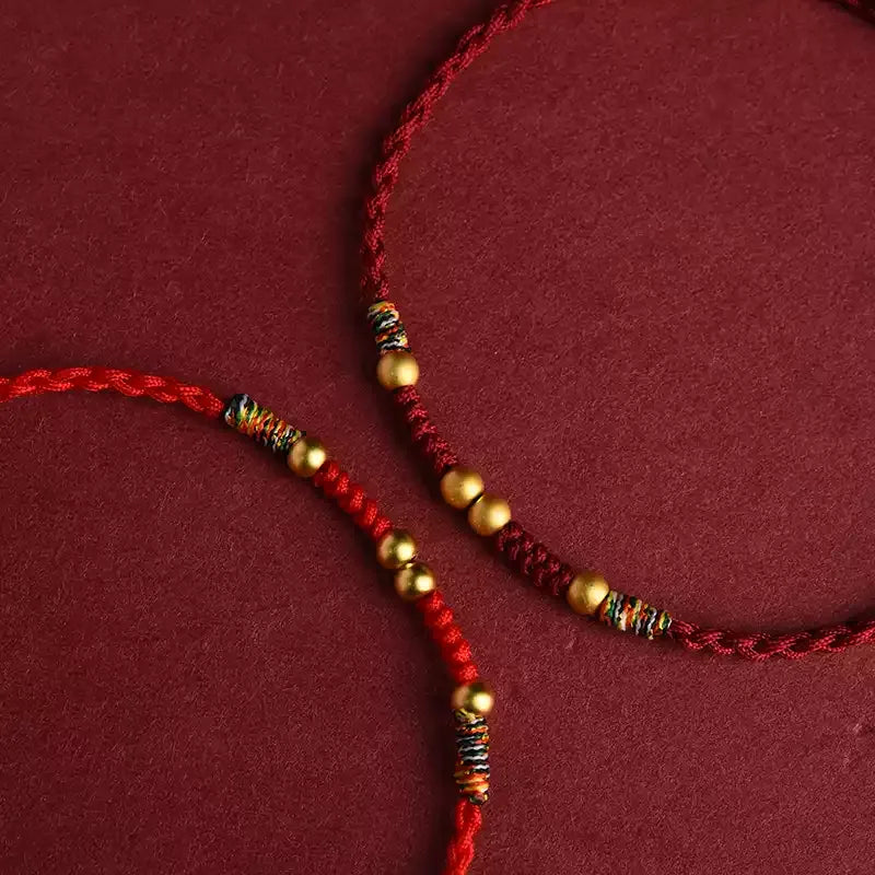 2026 Chinese Zodiac Red String Bracelet – Ben Ming Nian Protection, Lucky Knot, Feng Shui Handmade Rope, Year of the Horse Gift for Women Men