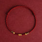 2026 Chinese Zodiac Red String Bracelet – Ben Ming Nian Protection, Lucky Knot, Feng Shui Handmade Rope, Year of the Horse Gift for Women Men