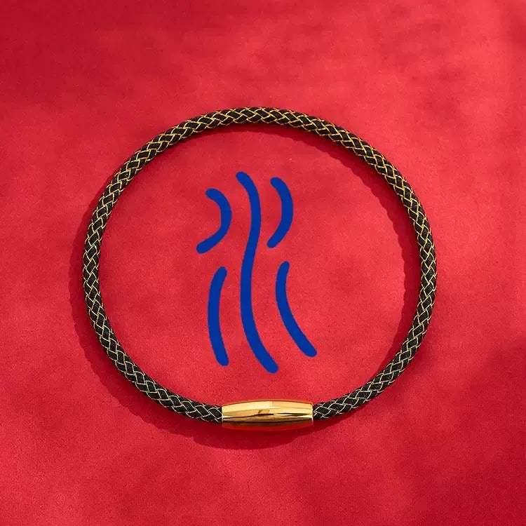 Five Element Dragon Scale Bracelet – Wood, Fire, Earth, Metal, Water Colors, Chinese Zodiac Protection, Handmade Rope for Men Women